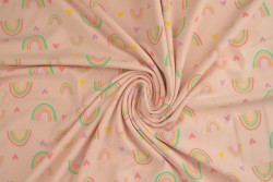 Cotton jersey print - wow 58-04 babyrosa