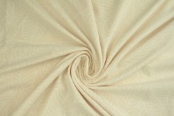 Cotton jersey print - wow 59-22 champagner