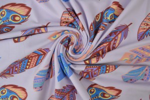 Cotton jersey print - wow 61-21 lavendel