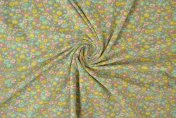 Cotton jersey print - wow 10-69 taupe