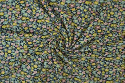 Cotton jersey print - wow 10-49 navy