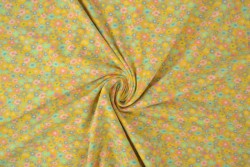 Cotton jersey print - wow 10-47 ocker