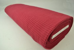 Waffelstoff special p01 rot