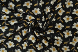 Cotton print 8051-5 black