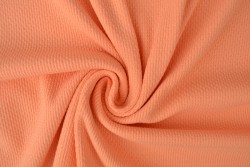 Knitted waffle jersey 06 lachs