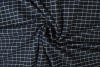Cotton jersey checks 11 marine