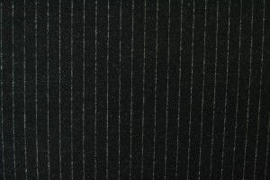 Baumwollflanell gestrickt - streifen 06 schwarz