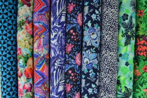 Lycra mit Motiven 1/3...