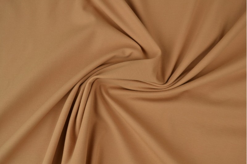 Baumwolle jersey 12 beige