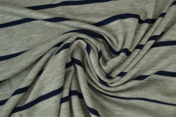 Viscose jersey stripes 03-02