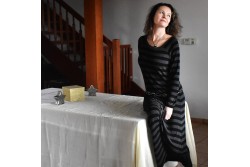 Viscose jersey stripes 01-01