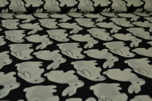 Cotton print 8210-1 black