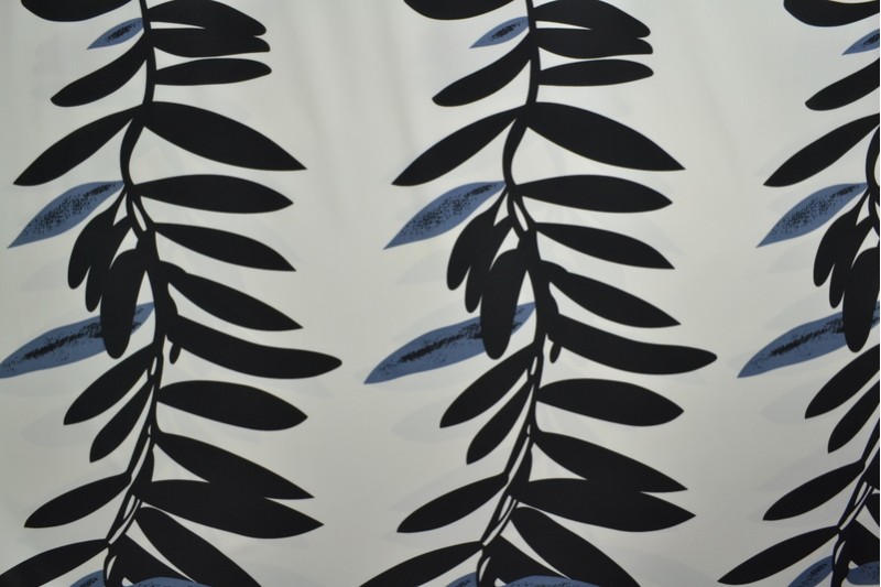 Lycra print 349-01 black / cream