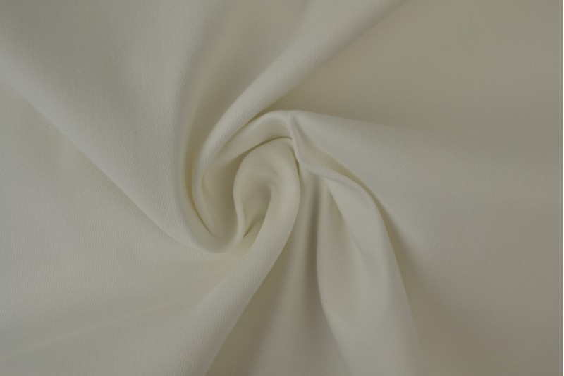 Baumwolle Köper stretch 02 offwhite