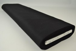 Baumwolle Köper stretch 03 schwarz