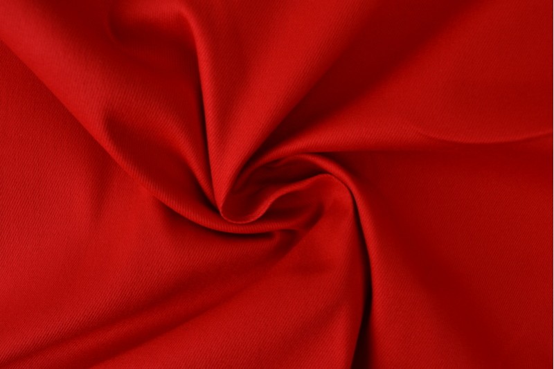 Baumwolle Köper stretch 01 rot