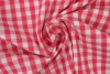 Baumwolle gingham karo 6.5 mm 160-02 dunkelrosa