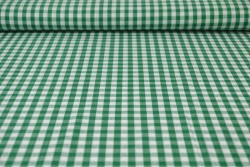 Baumwolle gingham karo 6.5 mm 160-09 dunkelgrün