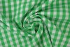 Baumwolle gingham karo 6.5 mm 160-10 grün