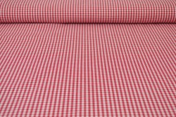 Baumwolle gingham karo 2.5 mm 162-01 rot