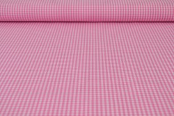 Baumwolle gingham karo 2.5 mm 162-03 rosa