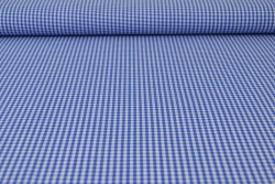 Baumwolle gingham karo 2.5 mm 162-07 blau