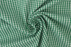 Baumwolle gingham karo 2.5 mm 162-09 dunkelgrün