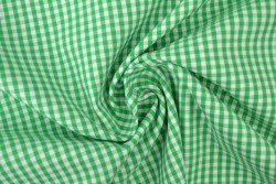 Baumwolle gingham karo 2.5 mm 162-10 grün