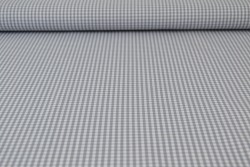 Baumwolle gingham karo 2.5 mm 162-11 grau