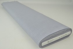 Baumwolle gingham karo 2.5 mm 162-11 grau
