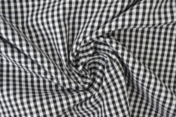 Baumwolle gingham karo 2.5 mm 162-13 schwarz