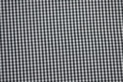 Baumwolle gingham karo 2.5 mm 162-13 schwarz