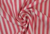Baumwolle gingham streifen 6.5 mm 165-02 dunkelrosa