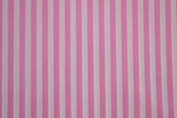 Baumwolle gingham streifen 6.5 mm 165-03 rosa