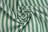 Baumwolle gingham streifen 6.5 mm 165-09 dunkelgrün