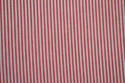 Baumwolle gingham streifen 2.5 mm 167-01 rot