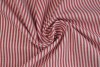 Baumwolle gingham streifen 2.5 mm 167-01 rot