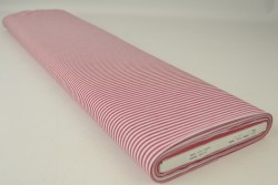 Baumwolle gingham streifen 2.5 mm 167-01 rot