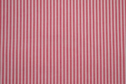 Baumwolle gingham streifen 2.5 mm 167-02 dunkelrosa