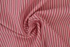 Baumwolle gingham streifen 2.5 mm 167-02 dunkelrosa