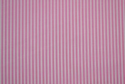 Baumwolle gingham streifen 2.5 mm 167-03 rosa