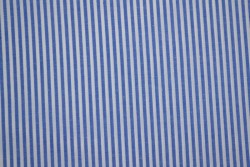 Baumwolle gingham streifen 2.5 mm 167-07 blau