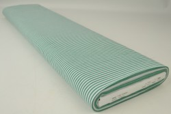 Baumwolle gingham streifen 2.5 mm 167-09 dunkelgrün