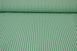 Baumwolle gingham streifen 2.5 mm 167-10 grün