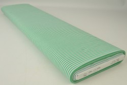 Baumwolle gingham streifen 2.5 mm 167-10 grün