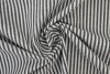 Baumwolle gingham streifen 2.5 mm 167-13 schwarz