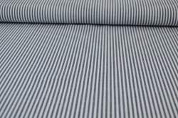 Baumwolle gingham streifen 2.5 mm 167-14 marine