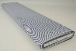 Baumwolle gingham streifen 2.5 mm 167-14 marine