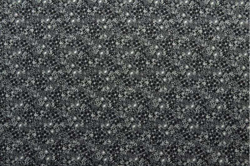 Cotton print 8115-4 black
