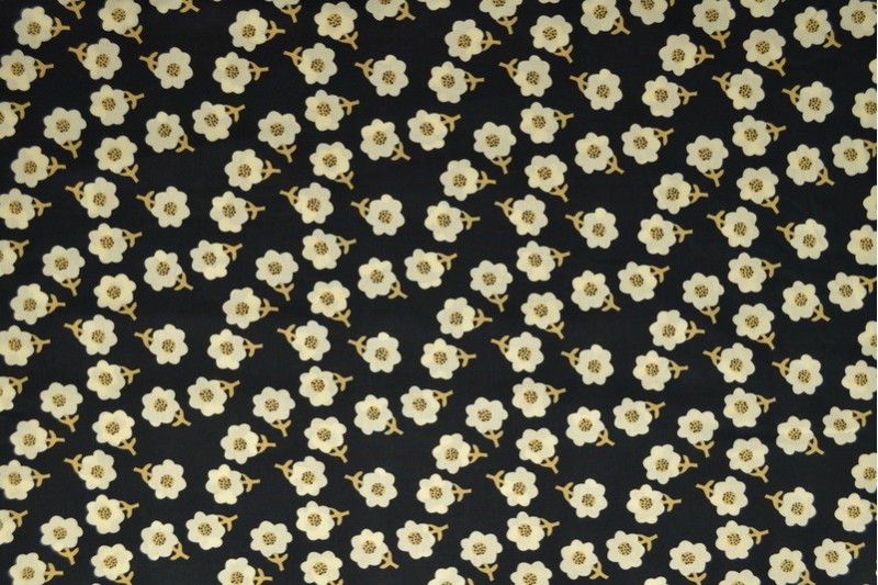 Cotton print 8204-1 black